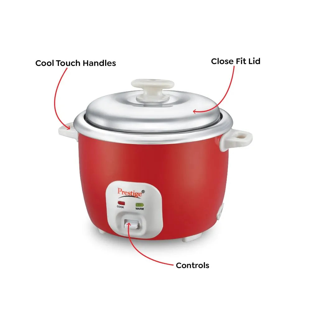 PRESTIGE 42243 RICE COOKER 1.8 STEEL BOWL PRESTIGE 42243 RICE COOKER 1.8 STEEL BOWL